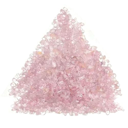 0.45 LB Polished Agate Stones Natural Decorative Rocks for Outdoor Decoration Home Decoration Fish Tank Vase Filler DIY Handmade Bamboo Succulents Cactus (Pink Crystal) - color: Pink Crystal