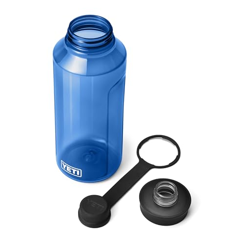 YETI Yonder Water Bottle with Yonder Tether Cap, Lightweight, Leakproof and BPA-Free - color: Royal Blue, size: 50 Ounces