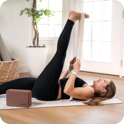 WeGym Yoga Strap for Stretching, Pilates and Mobility, Adjustable Length | Adjustable length, home stretching, Pilates, yoga and mobility workouts - color: Grey