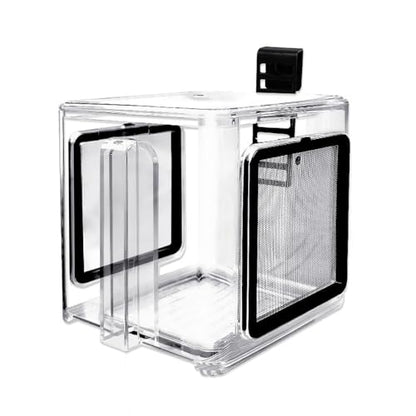 Fish Breeding Box, Acrylic Fish Isolation Box Hanging Aquarium Hatchery Tank for Freshwater Seawater Fish Tank Aquarium