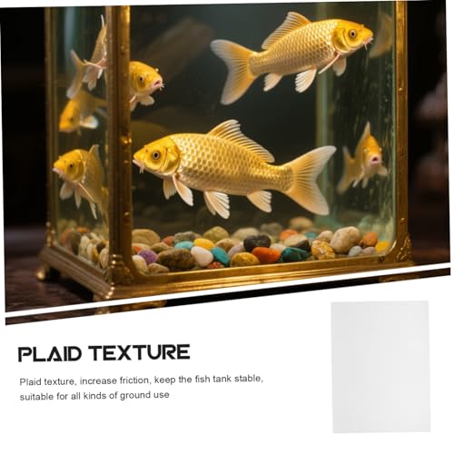BESPORTBLE Fish Tank Pad Aquarium Pad Tank Mat Fish Tank Cushioning Mat Fish Pad Fish Tank Insulation Mats Pad for Aquarium Non-Slip Pad Pads for Fish Tank Aquarium Bottom Pad White Eva