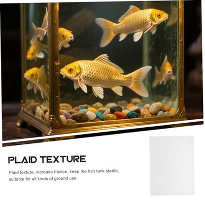 BESPORTBLE Fish Tank Pad Aquarium Pad Tank Mat Fish Tank Cushioning Mat Fish Pad Fish Tank Insulation Mats Pad for Aquarium Non-Slip Pad Pads for Fish Tank Aquarium Bottom Pad White Eva