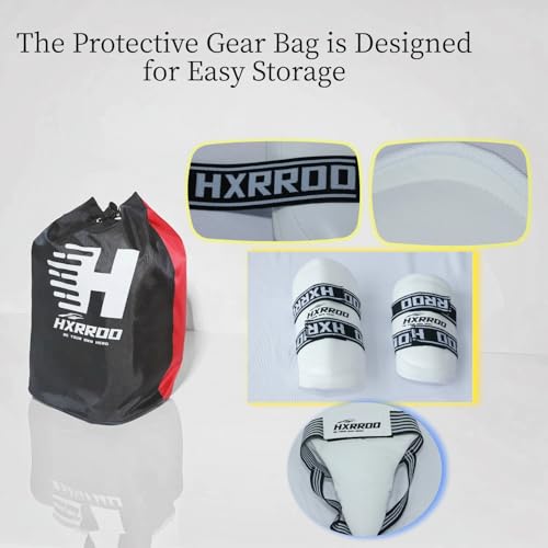 Taekwondo Sparring Gear Set, Head Gear Chest Guard Arm Shin Guard Groin Protective Gear Set for Children Teen Adult - color: red, size: 3#