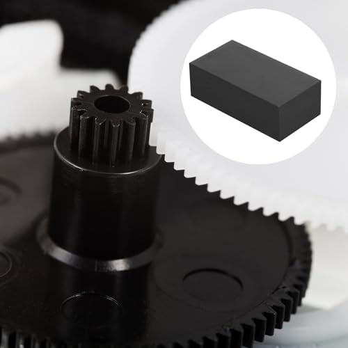 2PCS Black HDPE Plastic Block, Polyethylene Tapping Block, Polyethylene Solid Plastic Block for Machining, Flooring Home, Prototyping, Home Improvements, DIY Projects, Engineering (2" x 3" x 6")