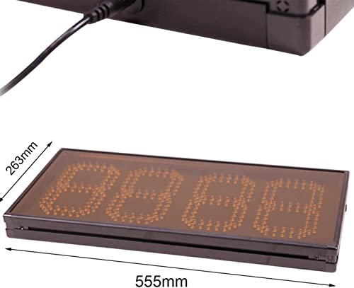 LED Substitution Board for Soccer, Football Electronic Substitution Board, Football Game Injury Stop Time Display Boards, Football Referee Substitution Board,Digital Cricket Scoreboard,Single-sided