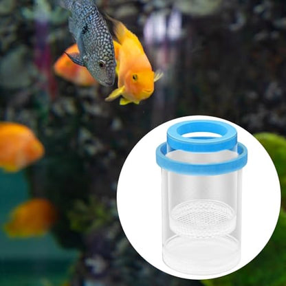 Incubation Box Fish Tank, Hatchery Cultivating Container, Isolation Box, Aquarium Breeding Tank for Betta Fish, Blue
