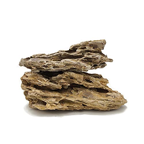 Lifegard Aquatics Aquascaping Dragon Ohko Rock 10 Lb Kit – Decorative Aquarium Rocks, Fish Tanks – 10 Lbs Kits - size: 10 Gallons, style: Dragon Ohko Rock