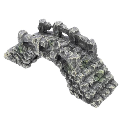 POPETPOP Miniature Resin Arch Bridge Fish Tank Decor Aquarium Landscaping Ornament for Freshwater and Saltwater Aquariums