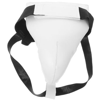 GANAZONO Breathable Groin Protector for Kids with Pu Sponge Material Wear-Resistant Crotch Guard for Taekwondo Martial Arts Training Safety