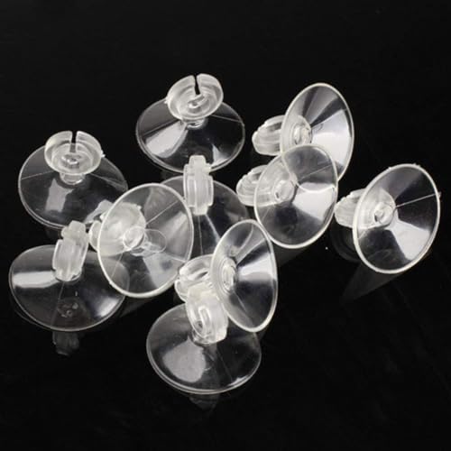 20Pcs Aquarium Fish Tank Suckers Suction Cups Holders Clips Clamps for 4/6mm Airline Tube