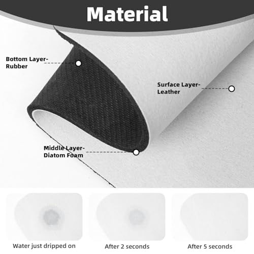 Yellow Lemon Teal Kitchen Sink Splash Guard Faucet Mat 1 Pcs, Absorbent Fast Drying Mat Gadgets Splash Guard For Bathroom 15 X 5.5 Inches