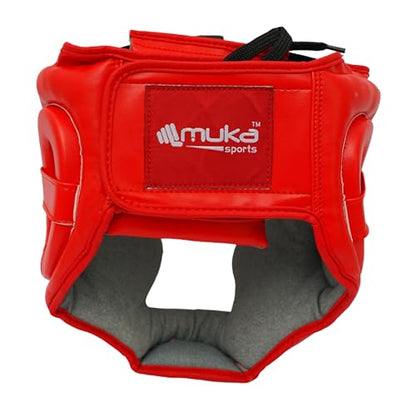 Boxing Headgear for Men | Adjustable Kickboxing Muay Thai Head Protector | Safety Head Guard | Training Helmet for Sparring, Martial Arts, Grappling & Karate