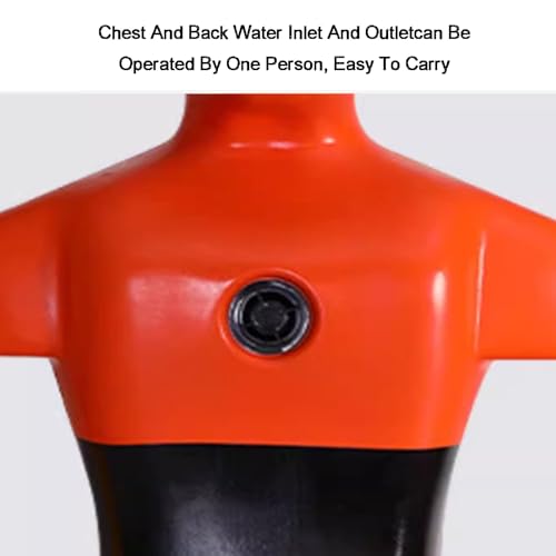 Water Dummy,Drowning Prevention Teaching Tools,for Lifesaving Drills, Crash Tests,and Wrestling Practice(Color2) - color: Color2