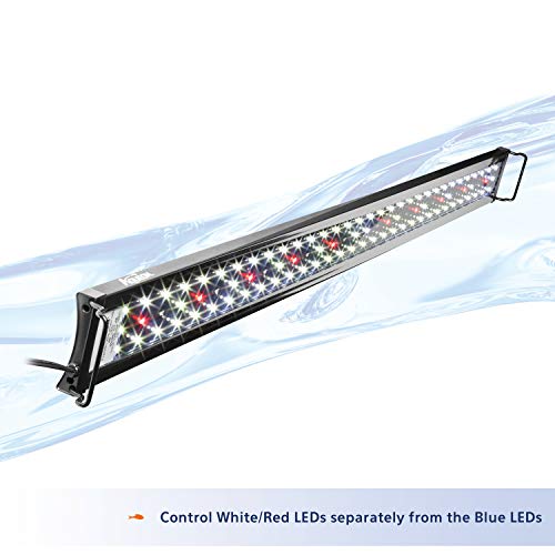 Aqueon LED OptiBright Fish Tank Aquarium Light Fixture, 48-54 Inch - size: 48-54 Inch