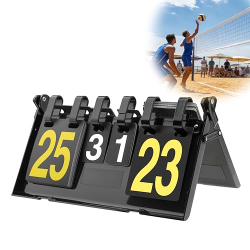 Foldable Scoreboard Flip with Large Numbers (1–31)