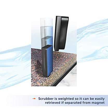 Aqueon Aquarium Algae Scraper, Fish Tank Cleaning Magnets for Glass/Acrylic, Mini - size: Mini