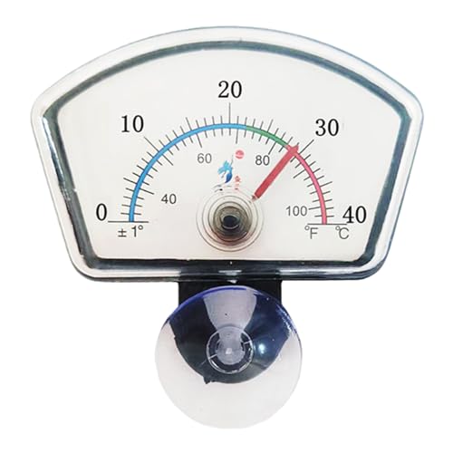 Liquid-in-Glass Aquarium Measure Temp Meter Tools Floating Water Temperature Meter - style: A#