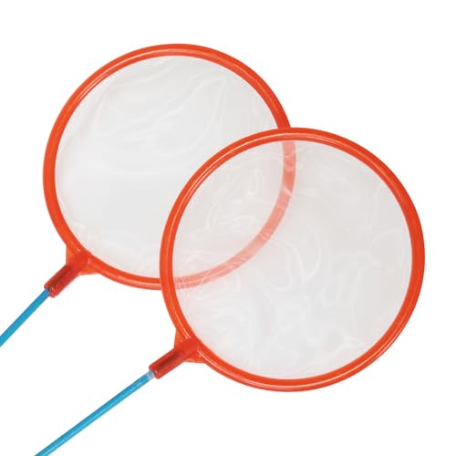 Aquarium Fish Net Super Dense Brine Shrimp Sieve Fish Net Sieve Plastic Aquarium Fish Net (Random Color) 5PCS