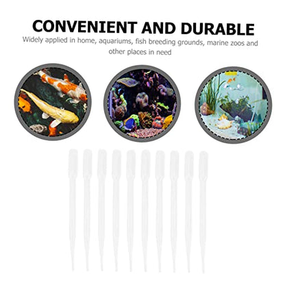 BESPORTBLE 10pcs Coral Feeders Shrimp Feeding Tools Scale for Aquariums and Fish Breeding Easy Use Manual Pipettes for Coral and Fish Care