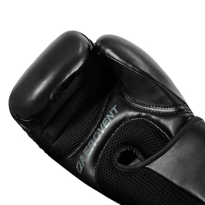 TITLE Boxing Vegan Fitness Bag Gloves - Vegan Punching Bag Gloves, Kickboxing Gloves, Heavy Bag Gloves, Boxing Gloves for Men and Women, Boxing, MMA, Kickboxing, Fitness, Taekwondo, Karate Equipment - color: Black, size: 16 oz