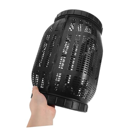 Large Fish Cage with Anti-Escape Net Design for Easy to Install and Clean Fishing Net Cage for Caught Fish and Shrimp Round Fishing Holder