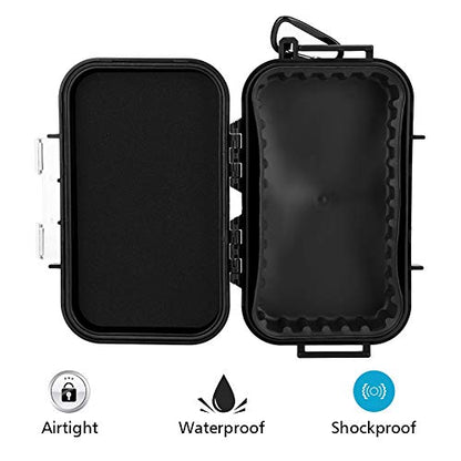 Joyzan Waterproof Storage Case, Outdoor Survival Shockproof Box Airtight Carry Floating Hard Shell Wet Dry Container Travel Sealed Organizer Marine Tool Carrying Protecting Boating Camping Fishing