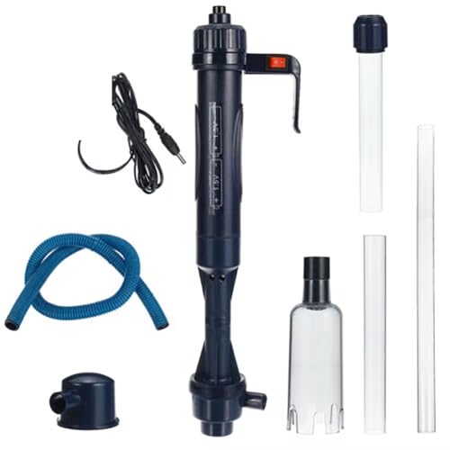 Electric Gravel Cleaner for Aquarium Cleaning Tool for Changing Water Pump Fish Tank Water Filter Pump US Plug