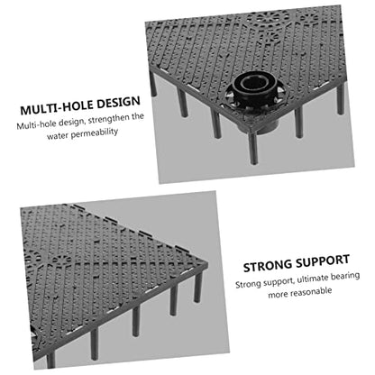 COLLBATH 12pcs Aquarium Bottom Plates Separation Board for Dividing Easy to Install Material for Fish Tank Isolation