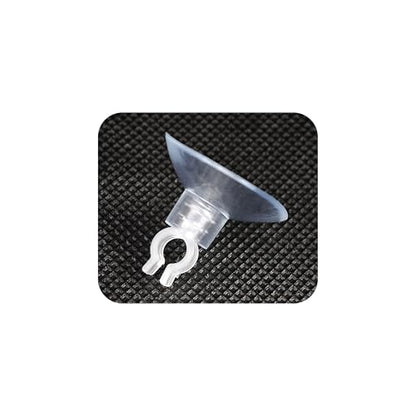 40PCS 5mm Aquarium Suction Cup Clips, Clear Airline Tube Holders for Fish Tank Air Hose, Clamps for Aeration Tubing Setup and Organization - size: 5mm