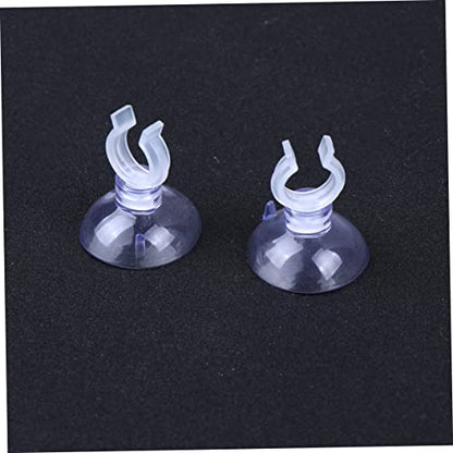 20pcs Fish Tank Hose Holders for Aquariums Easy to Install Underwater Clamp Accessories