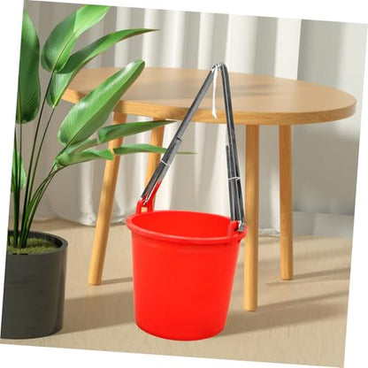 Stainless Steel Bucket Holder for Easy Carrying Durable Water Pipe Rack Multi-Functional Tool for Camping and BBQ Comfortable Grip Design Quick Setup for Handled Buckets