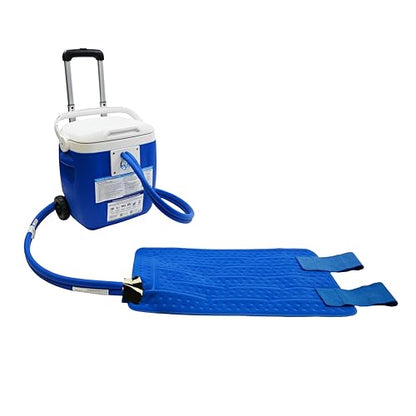 Polar Products Active Ice® 3.0 Large Universal Rectangular Pad Cold Therapy System with Programmable Digital Timer,16 Quart Cooler, Quiet Pump, Strong Cryotherapy Pain Relief Treatment - style: Universal Rectangular Pad