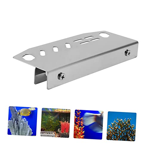 MERRYHAPY 1Pc Aquarium Tool Rack for Organizing Fish Tank Maintenance Tools Holds Scissors Tweezers Tongs and Scrapers Easy Installation and Durable Design