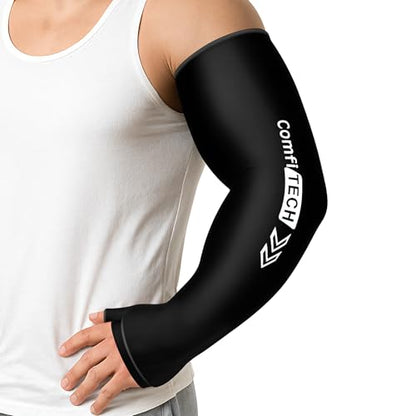 ComfiTECH Full Arm Wrist Ice Pack Wrap, Tennis Cold Sleeve, Large - size: Large