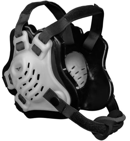 Wrestling Headgear - Ear Guard - Ultra Soft Ear and Head Guard - Adult and Youth - The ONE - color: Translucent/Black/Black, size: Youth