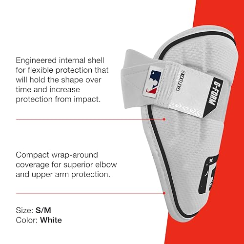 G-Form MLB Surge Baseball Elbow Guard - color: White, size: Adult S/M