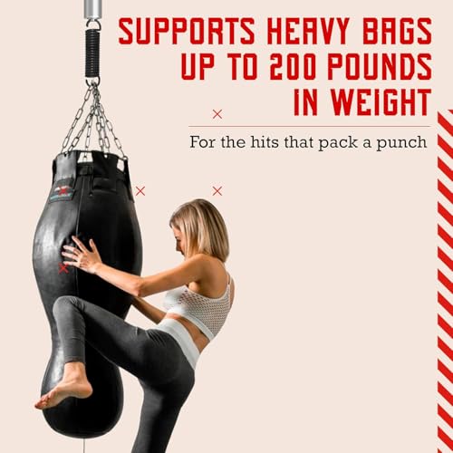 Ringside Boxing Training Heavy Duty Bag Spring (Up to 150 pounds) - style: New and Improved
