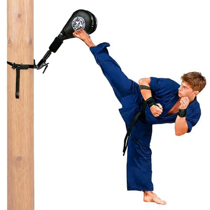 Taekwondo Kick Pads, Kicking Boxing Hands-Free Kicking Pads for Martial Arts with Mounting Bracket for Karate, Kickboxing & Martial Arts Training for Adults and Teens - style: 1 Kick Pad