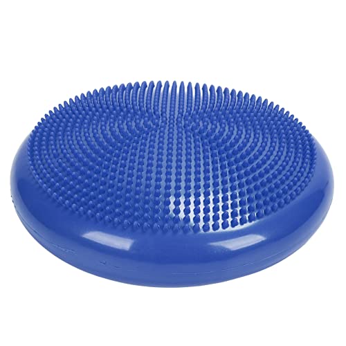 Balance Disc Cushion Mat Yoga Massage Ball Pad Fitness Exercise Training Ball for Yoga Balance Exercise Children's Concentration and Balance (Blue)