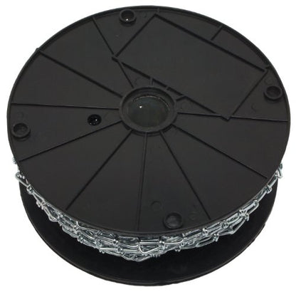 Forney 70421 Double Loop Chain, 3 mm by 100 Feet - Durable and Versatile All-Purpose Chain for Home and Industrial Use
