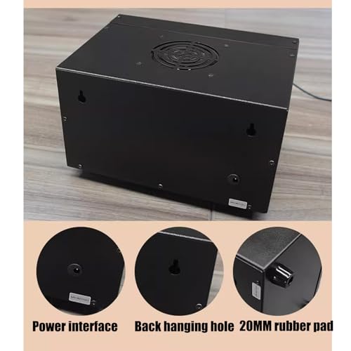 Classic Boxing Interval Timer, Professional Gym Timer with Time Progress Bar, 30s-10min Workout,1-12 Challenge Rounds, 0/30/60s Rest Time, Adjustable Buzzer, for Muay Thai/MMA/Kickboxing