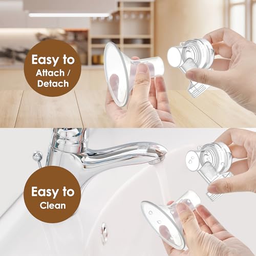 Maymom Pump Parts Compatible with Medela Symphony, 19mm Flange (Detachable Shield and Connector) Not Original Medela Symphony Replacement Pump Parts 45mL-Bottle Tube Cap Membrane Valve