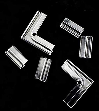 Aquarium Lid Clips Universal Lid Clips for Rimless Aquariums Rimless Clips/Fish Tank Glass Cover Clip Support Holder/Fish Tank Brackets Clip Hanger 12mm