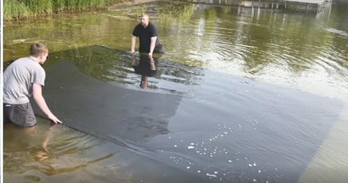 LakeMat-Pro - Lake and Pond Weed Mat for a Natural, Weed-Free Bottom – Easy and Safe Weed Control