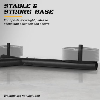 Upgraded Punching Bag Stand, Heavy Duty Boxing Stand, Steel Sandbag Rack Boxing Bag Stand, Freestanding Durable Training Equipment for Home & Gym Fitness Stable Steel, Stand Only