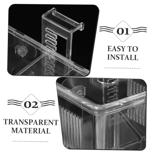 Happyyami Fish Breeding Box Cup Aquarium Divider for Fish Incubation and Acclimation and Enhancing Survival Rates