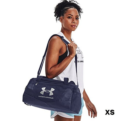 Under Armour Undeniable 5.0 Duffle - color: Midnight Navy (410)/Metallic Silver, size: Small (40L)