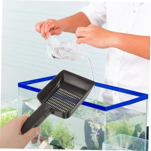 2pcs Aquarium Sand Scoop Tool for Fish Tank Cleaning Gravel Scraper and Shovel for Freshwater Aquariums Versatile and User-Friendly Water Habitat Accessory