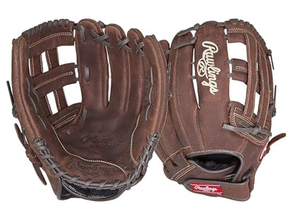 Rawlings | Player Preferred Baseball Glove | Baseball & Slowpitch Softball - color: Pro H-Web | Brown, size: 13" | Outfield
