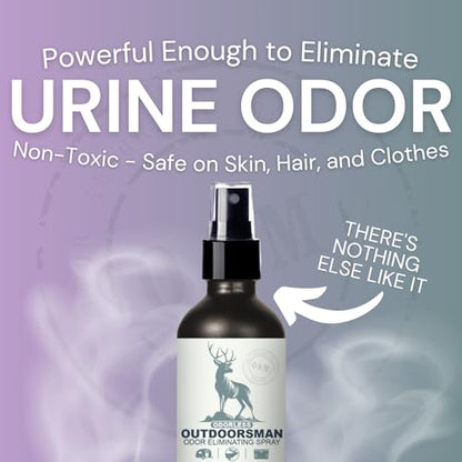Odorless Outdoorsman Odor Eliminator Spray, Unscented, 2 Pack, 16 oz - size: 16 Fl Oz (Pack of 2)